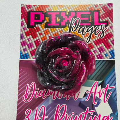 Handmade Resin Flower Cover Minders