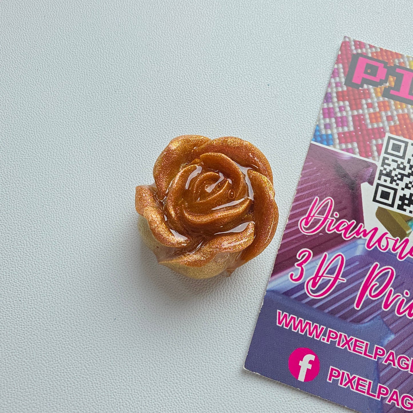 Handmade Resin Flower Cover Minders
