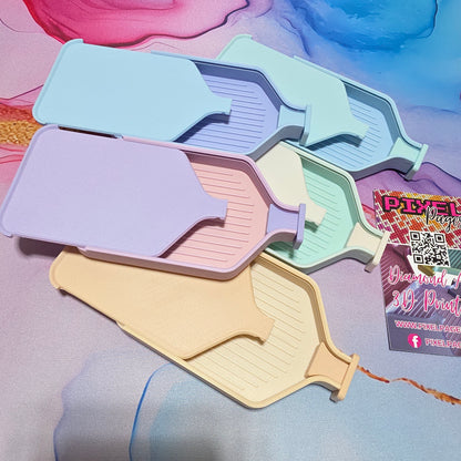 Luxury Set of 5 Stack-able Trays - Matte Fairytale