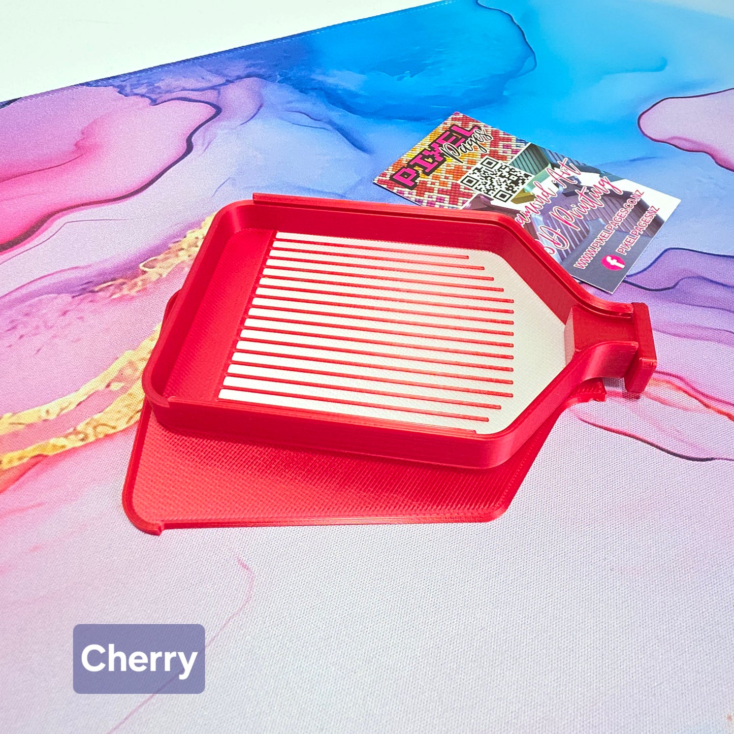 Luxury Set of 5 Stack-able Trays - Cherry