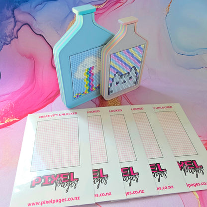 Creativity Unlocked Stickers, Albums & Trays