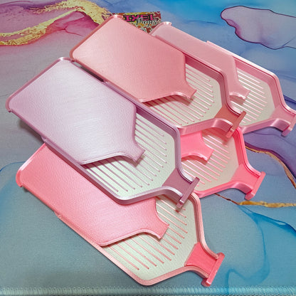 Luxury Set of 5 Stack-able Trays - Peach Blush
