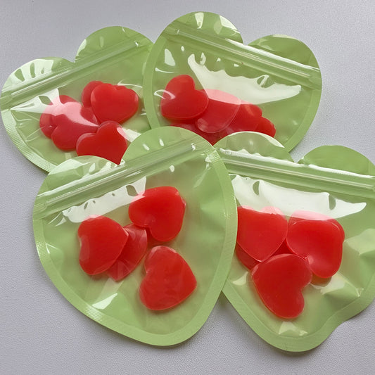 Pink Heart Shape Wax