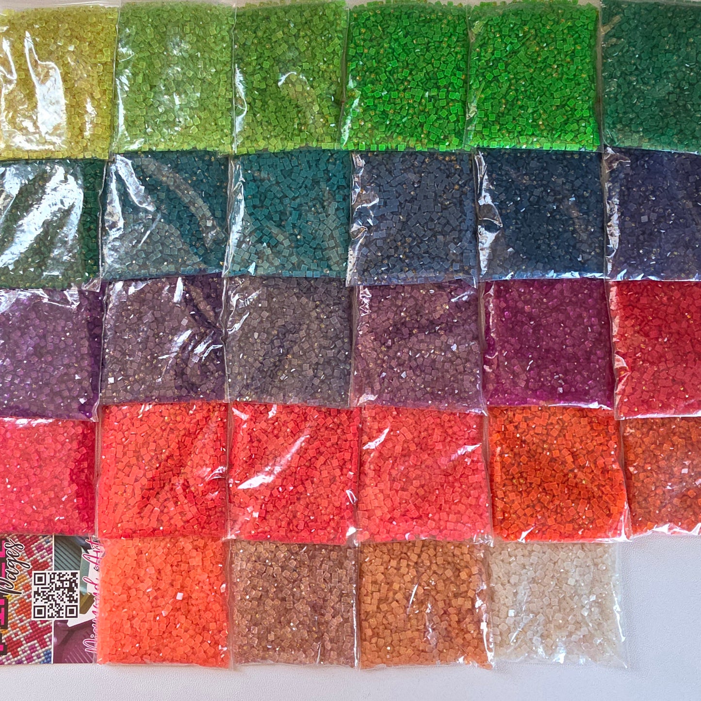 Glitter Jelly Drills 2.5mm
