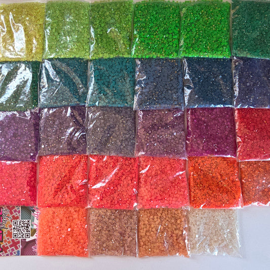 Glitter Jelly Drills 2.5mm