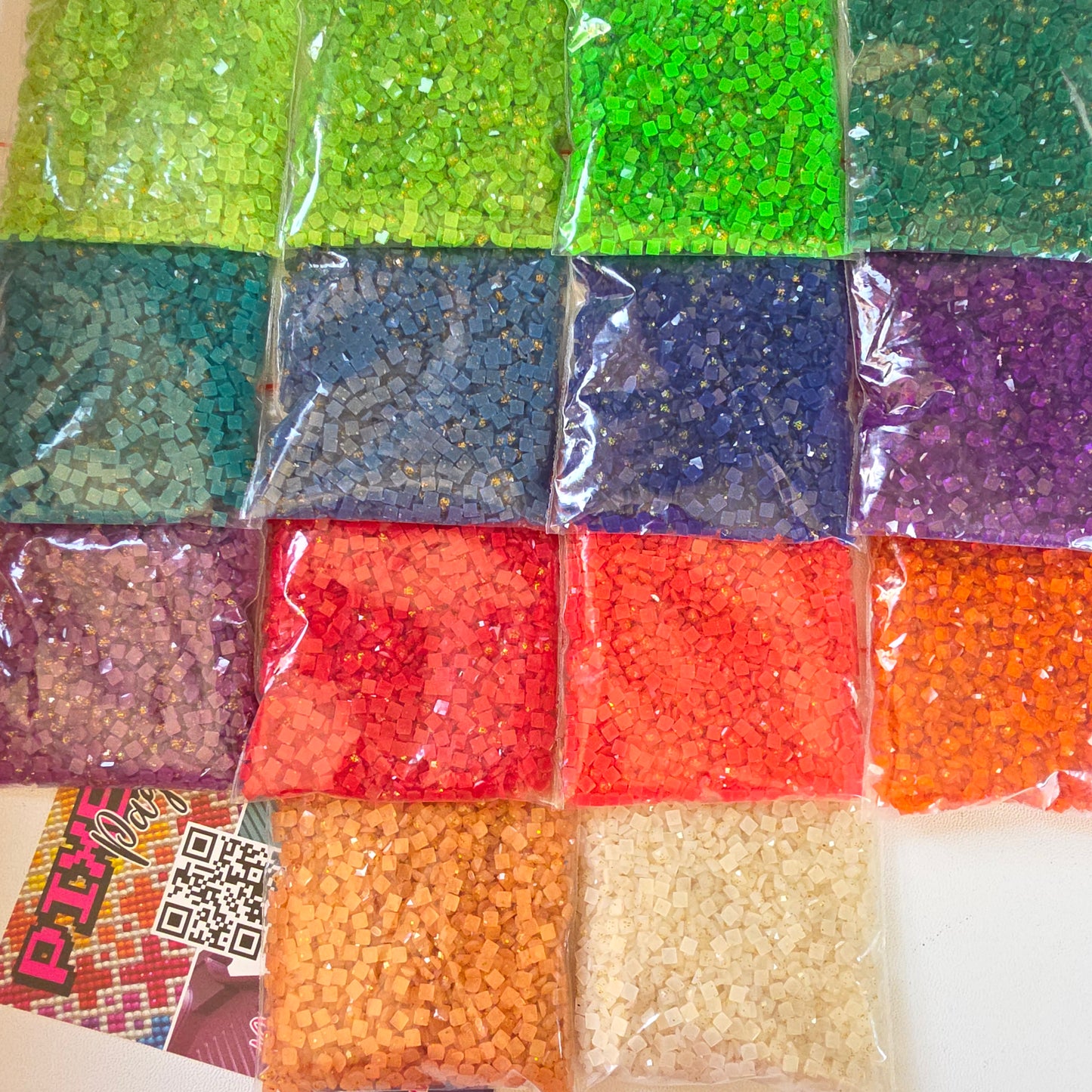Glitter Jelly Drills 2.5mm