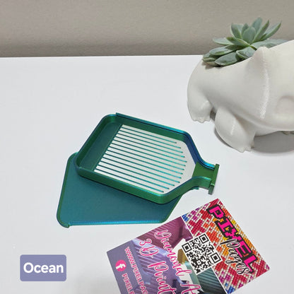 Luxury Stack-able Mini Trays - Pearly White & Duo-Colours