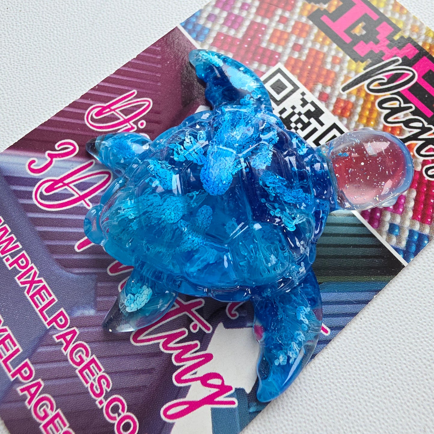 Handmade Resin Turtle Cover Minders