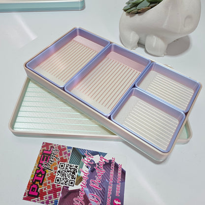 Pixel Palettes 2 Medium + 2 Small Trays