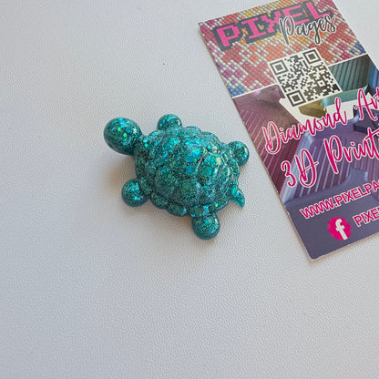 Handmade Resin Turtle Cover Minders