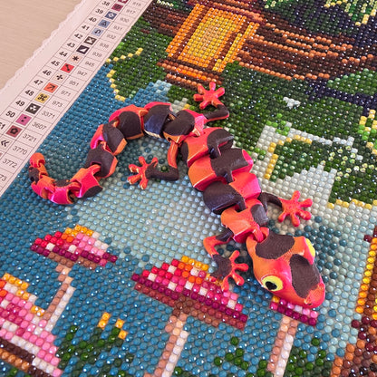 Diamond Painting Pals 3D Printed Cover Minders - Gecko