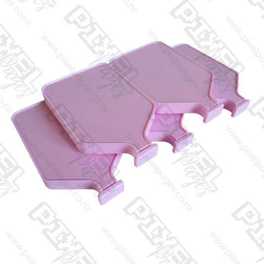 Luxury Set of 5 Stack-able Trays - Marshmallow