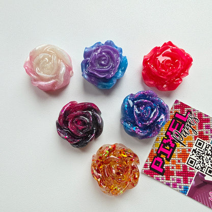 Handmade Resin Flower Cover Minders