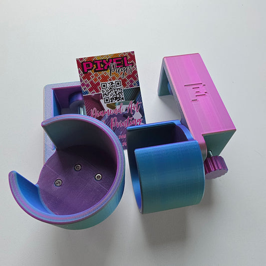 Pre-Printed Diamond Painting Canvas Table Clamps