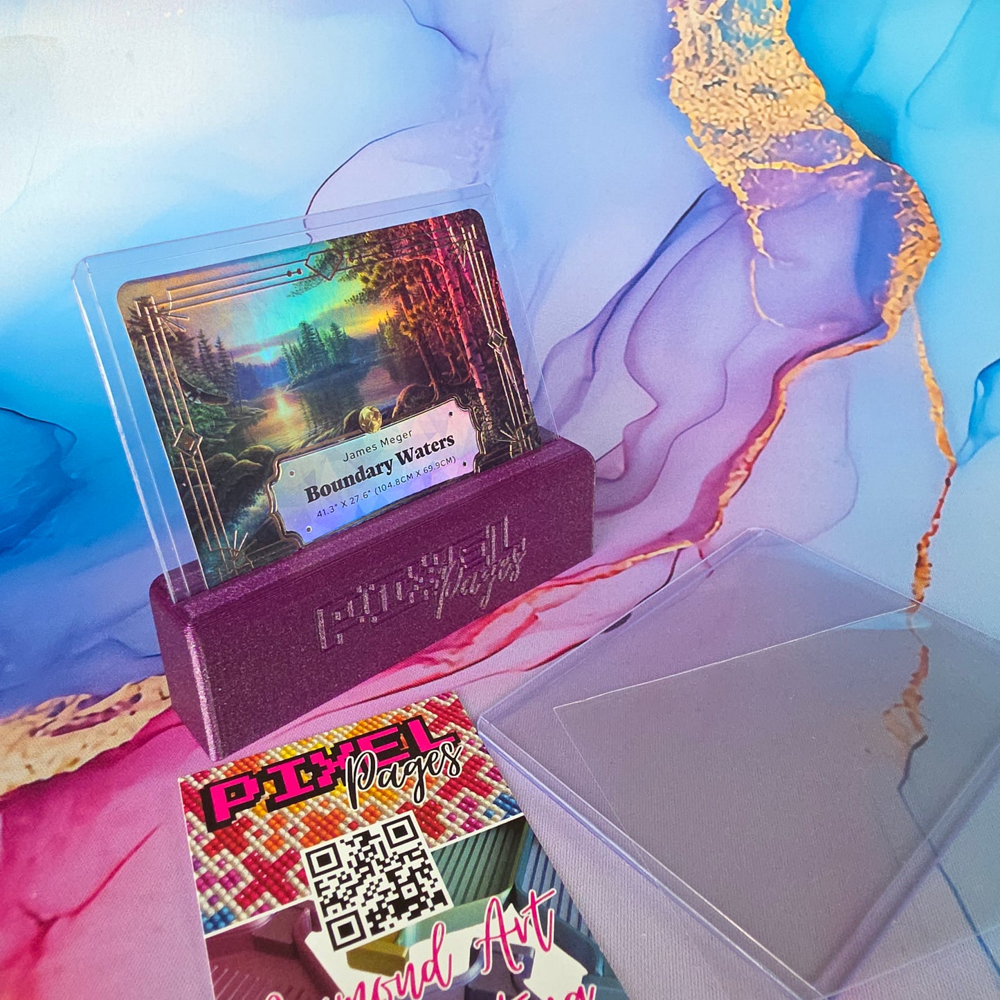 Trading Card Display Holder