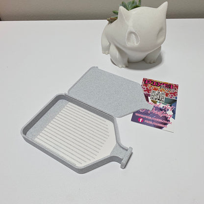 Luxury Diamond Painting Drill Tray with Lid & Stopper Signature/White