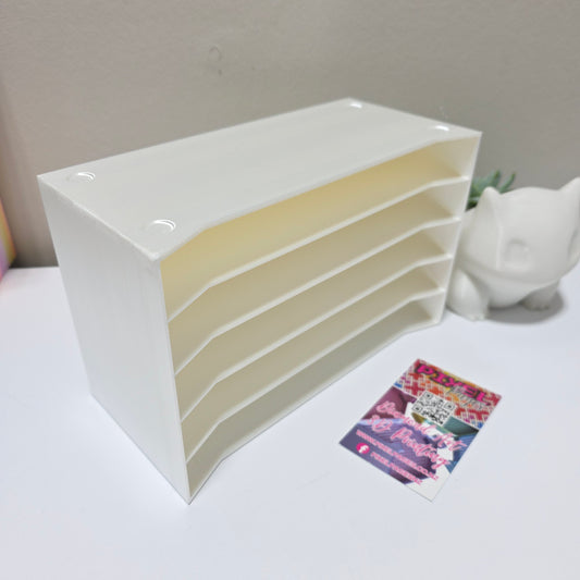 5 Slot Caddy Tower Pearly White - 2nd