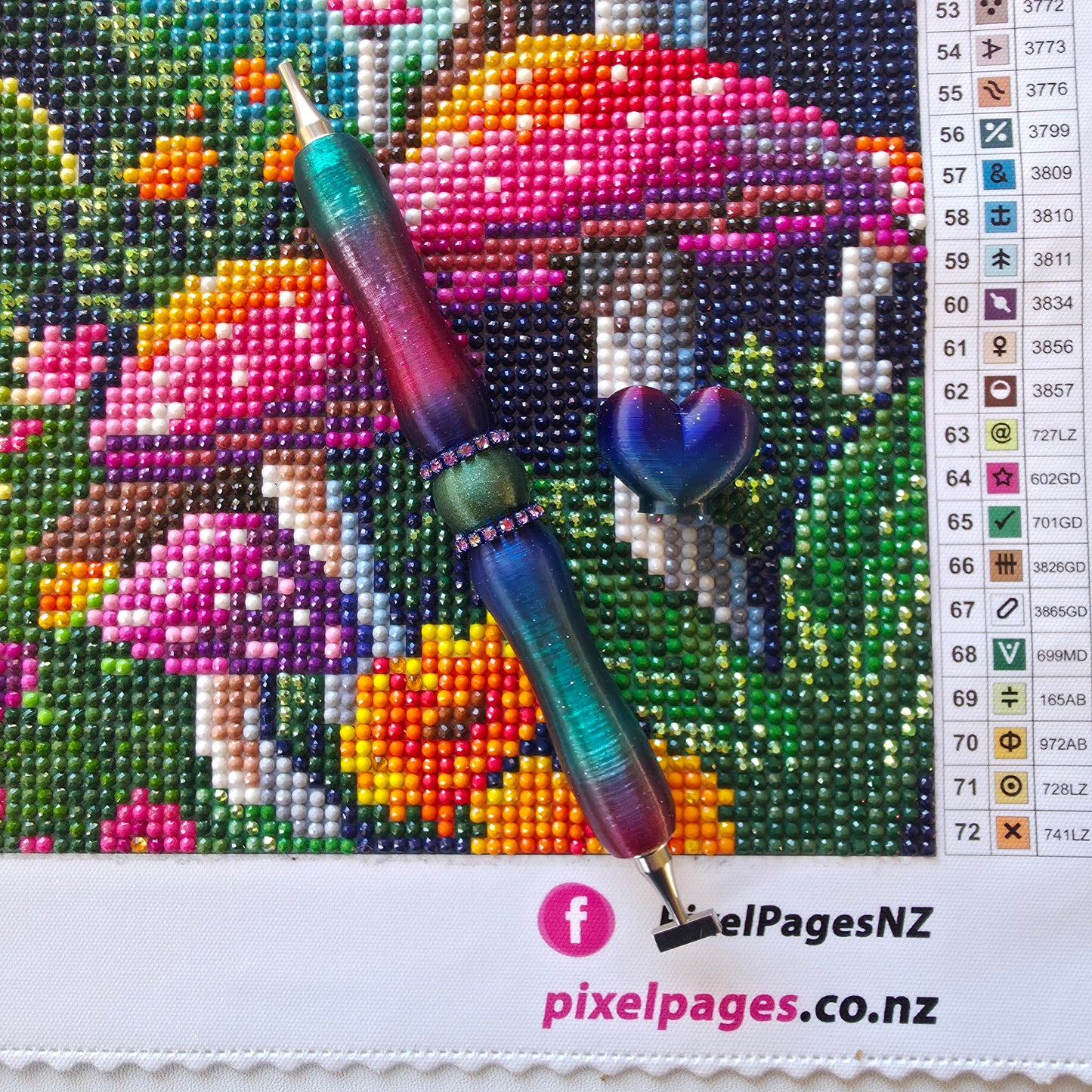 Sleek Pen For Threaded Tips - Nebula Bling