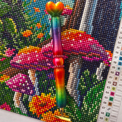 Sleek Pen For Threaded Tips - Skittles Bling