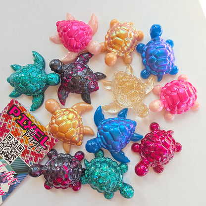 Handmade Resin Turtle Cover Minders
