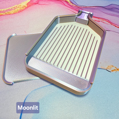 Luxury Set of 5 Stack-able Trays - Tri-Colours