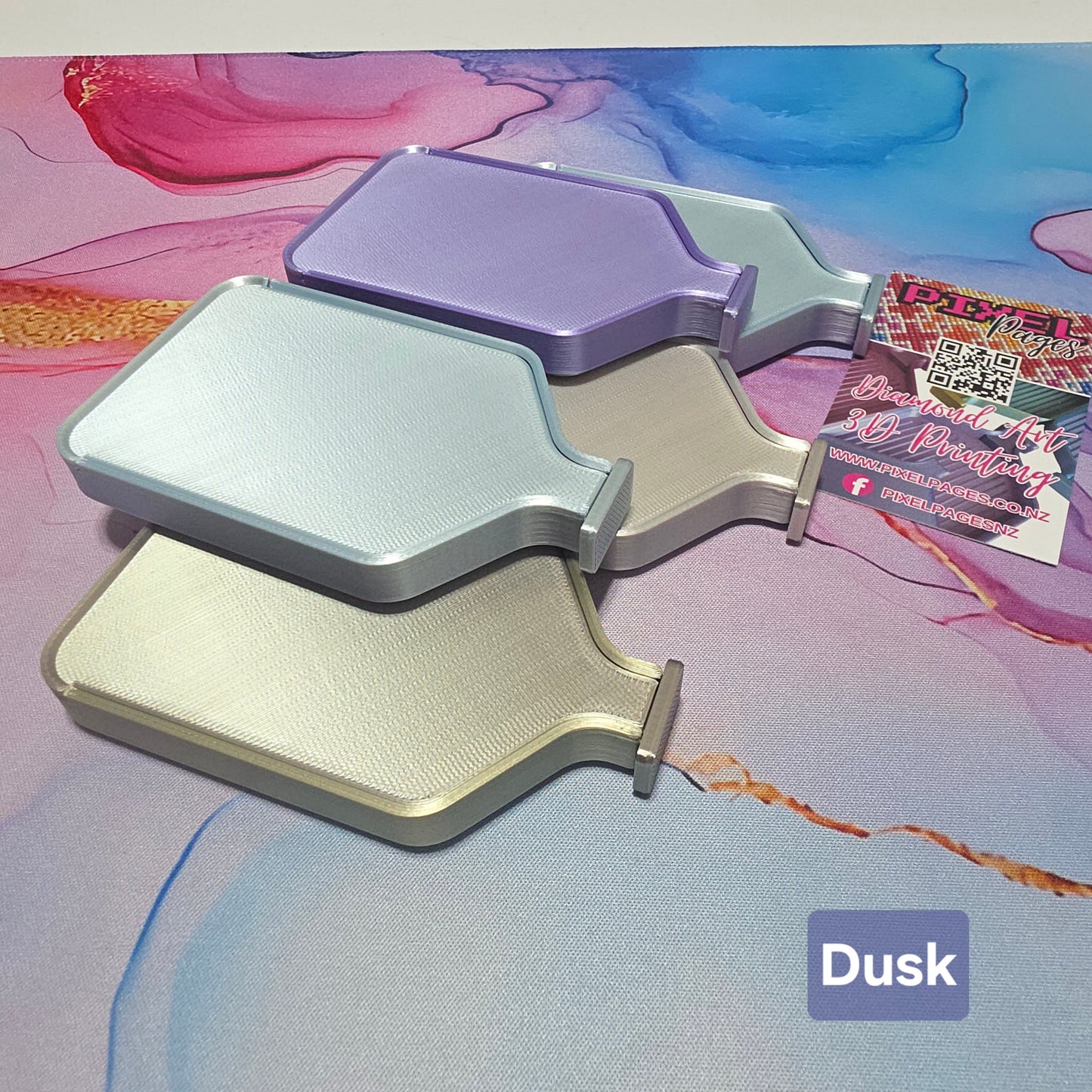 Luxury Set of 5 Stack-able Trays - Dusk